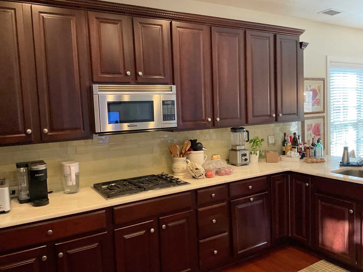 Fresh Painted Kitchen Cabinets